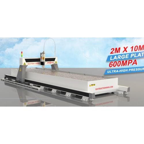 2mx10m Cutting Machine with 600MPa Ultra High Pressure Pump