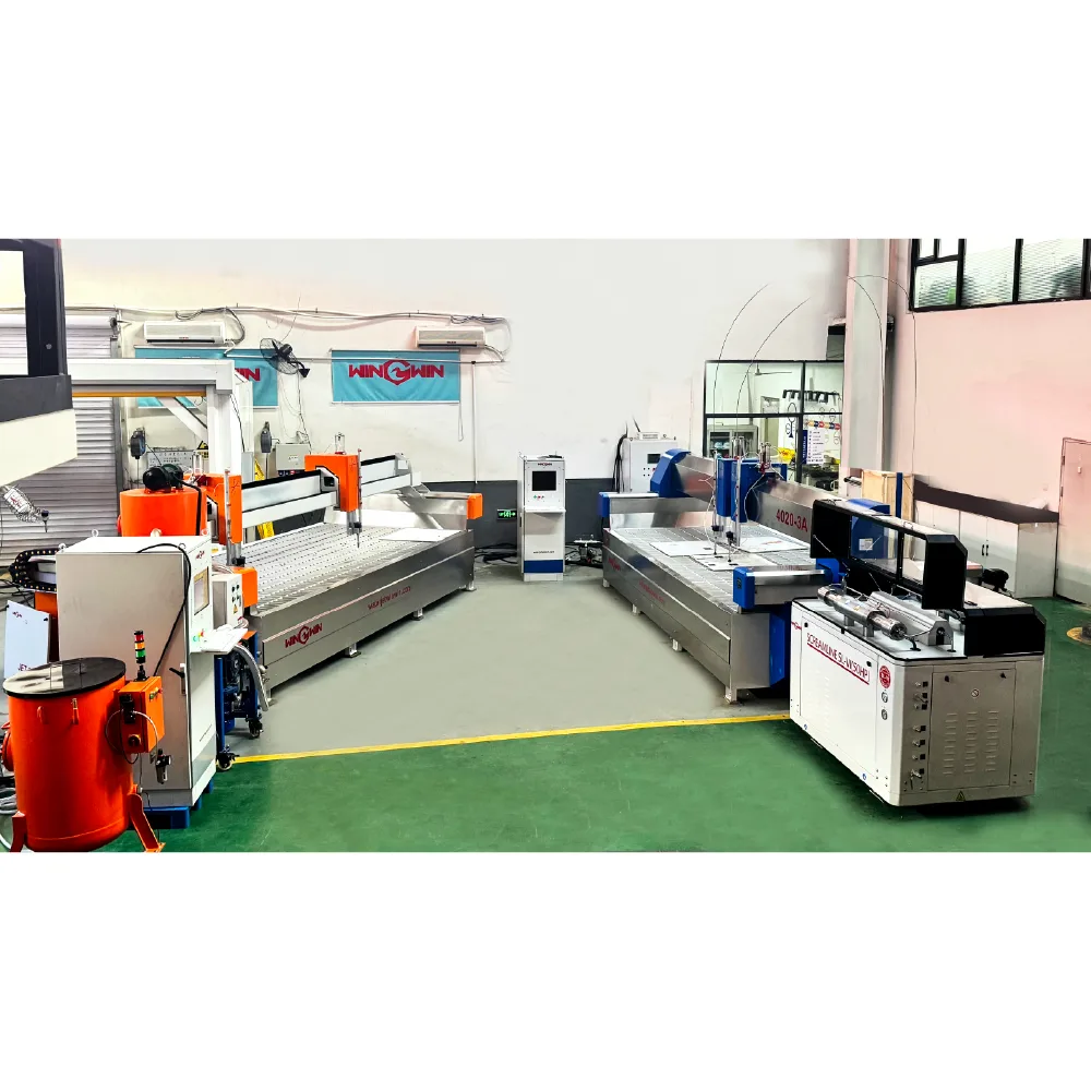 WIN-WIN Dual Z-axis Double-Head Waterjet Machine