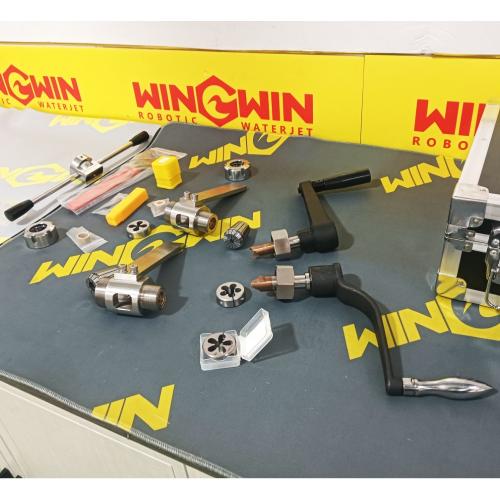 Coning and Threading Tool for HP Tubing